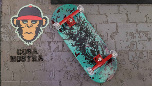 Exploding Skull Fingerboard - Popsicle - 32mm/34mm * 100mm - Medium