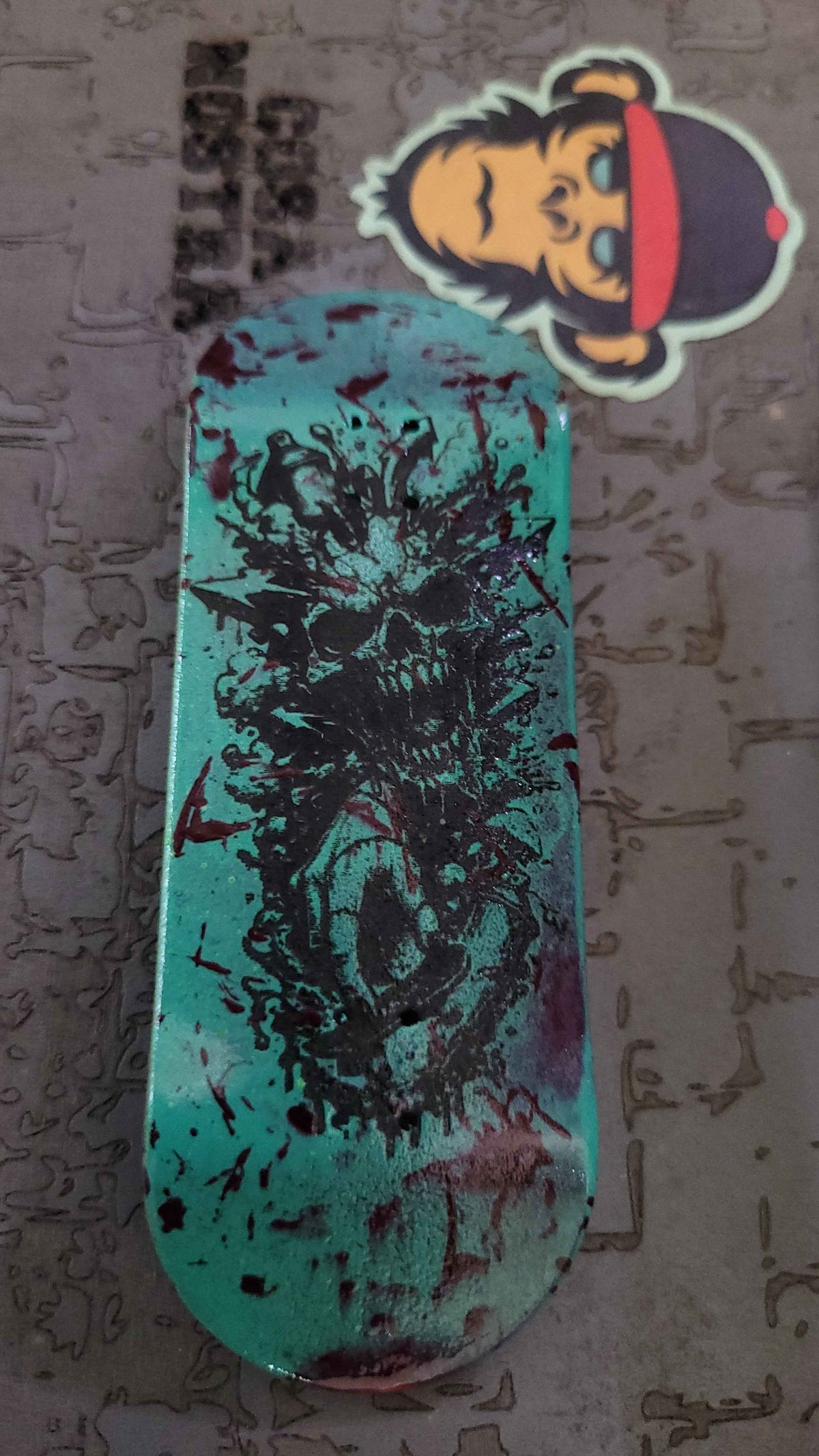 Exploding Skull Fingerboard - Popsicle - 32mm/34mm * 100mm - Medium