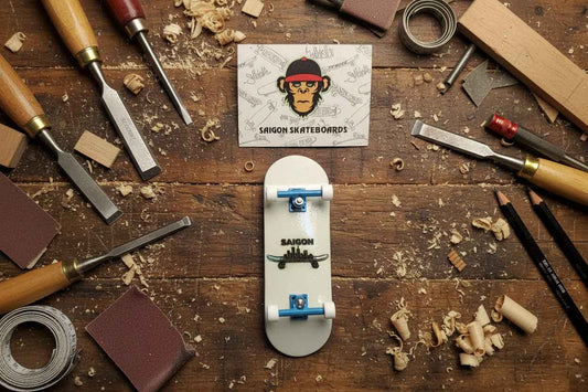 Saigon Skyline Fingerboard Set - 32mm × 100mm - Popsicle - Medium