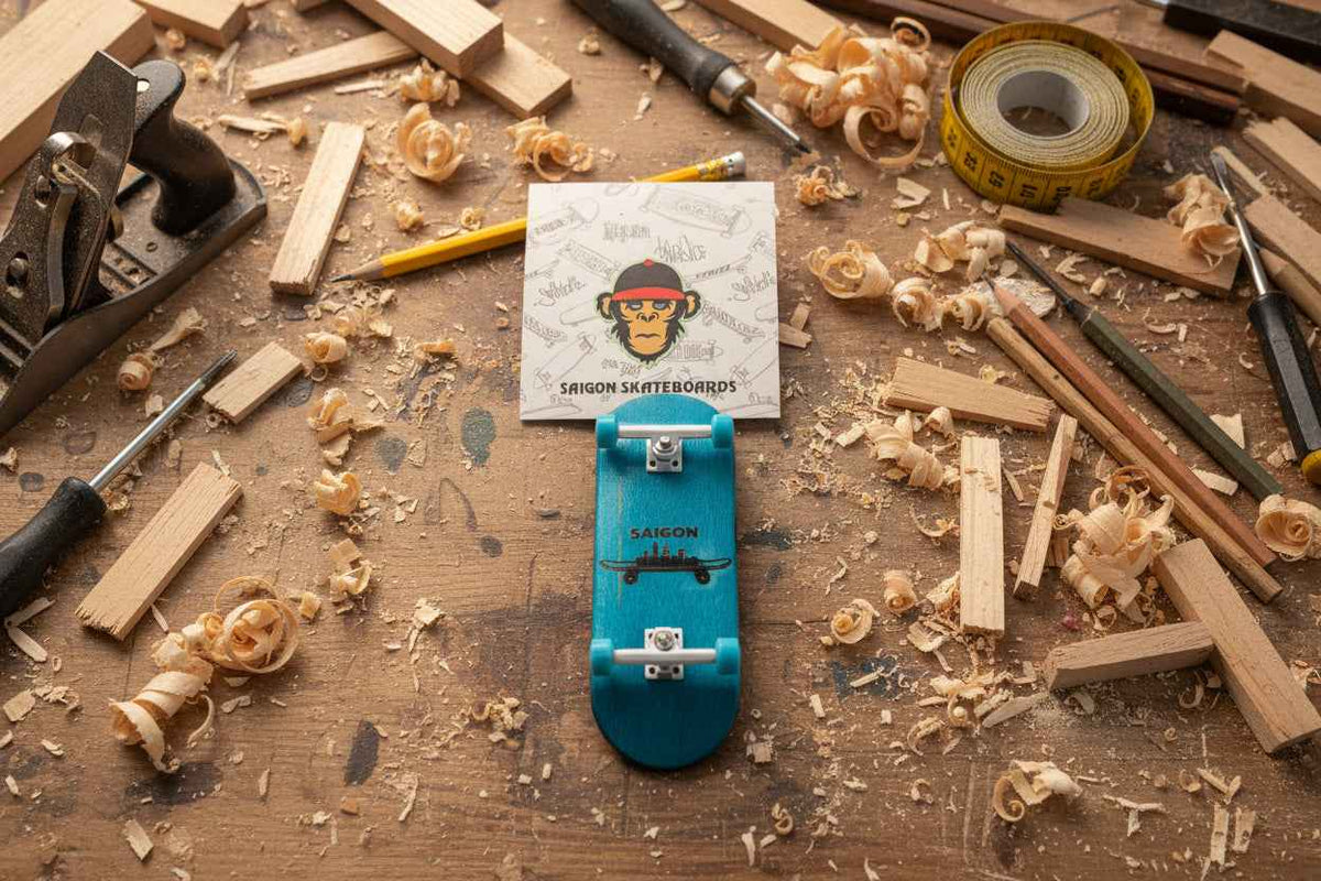 Saigon Skyline Fingerboard Set - 32mm × 100mm - Popsicle - Medium
