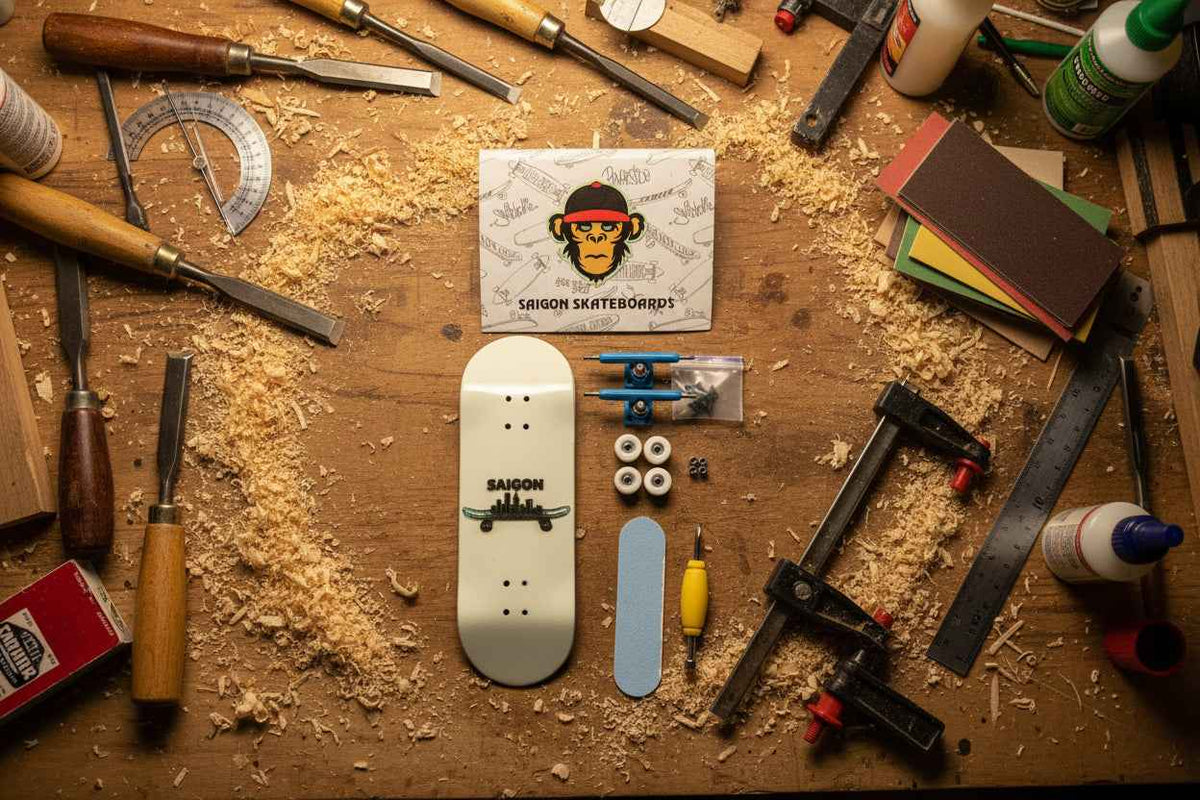 Saigon Skyline Fingerboard Set - 32mm × 100mm - Popsicle - Medium