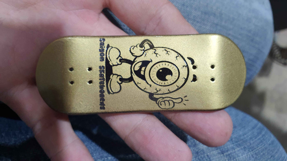 Saigon Skateboards "Eye Man" 33mm Fingerboard Deck