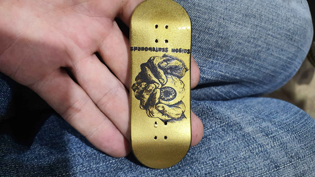 Saigon Skateboards "Eye Care" 33mm Fingerboard Deck