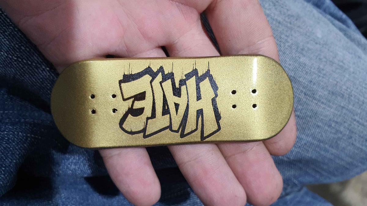 Saigon Skateboards "Gold Hate" 33mm Fingerboard