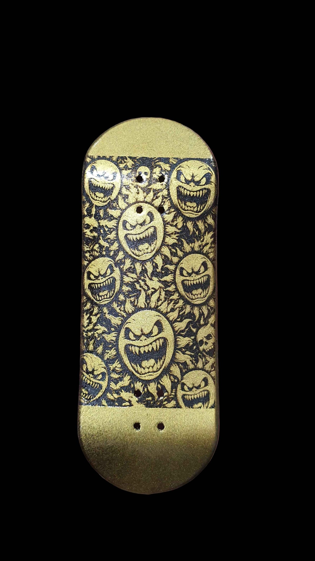 Saigon Skateboards "Gold Sun" 33mm Fingerboard Deck