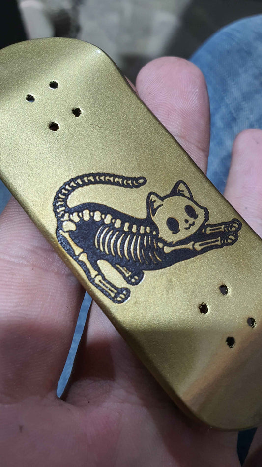 Saigon Skateboards "Cat Bones" 33mm Fingerboard Deck