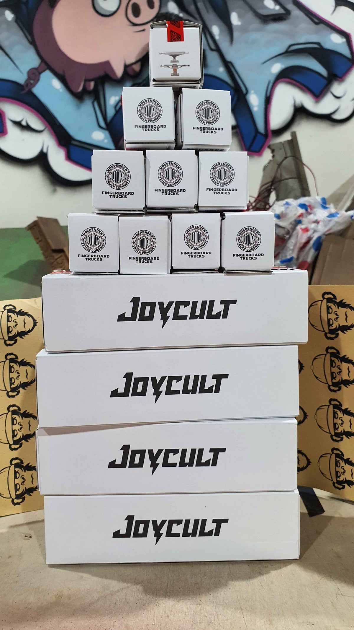 Joycult x Independent Stage 11 Fingerboard Trucks | 29mm, 32mm, 34mm