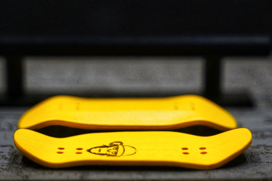 Summer '25 Prototype 35xx97mm Hybrid Ván Trượt ngón tay Yellow