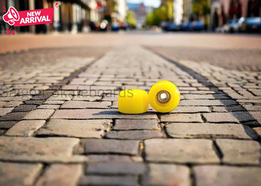 Area 51 Mini Fingerboard Skateboard Wheels Abec-7 Yellow Wheel