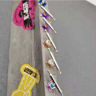 Multi-Colour Single Axle 34mm Trucks