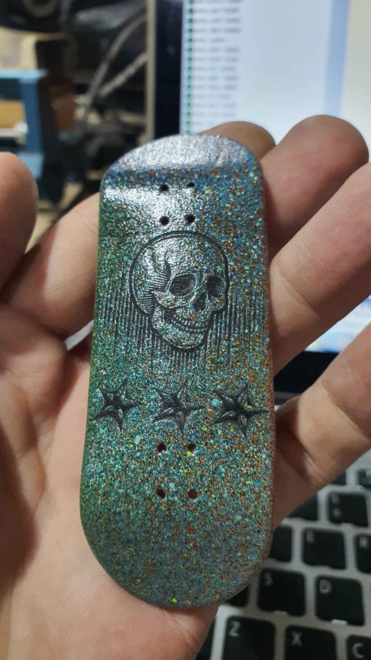 Saigon Skateboards "Skull frequency" 33mm Fingerboard