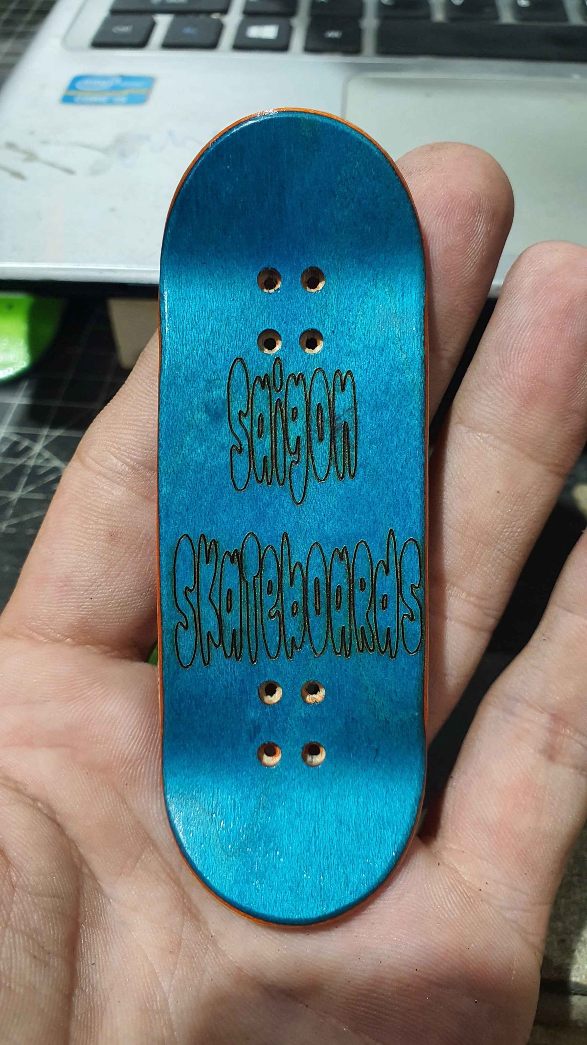 Saigon Skateboards "Alien Army" 32mm Fingerboard