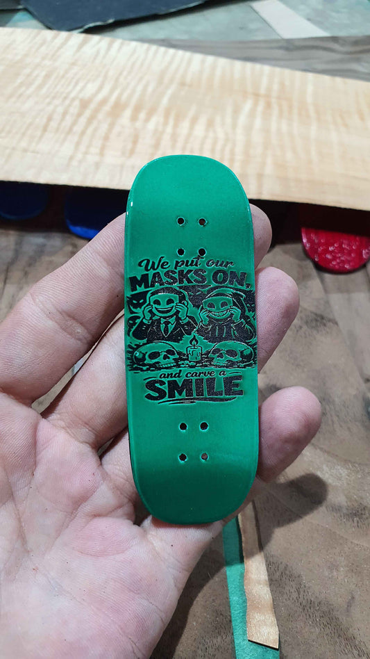 Saigon Skateboards "Masks" 32mm Fingerboard