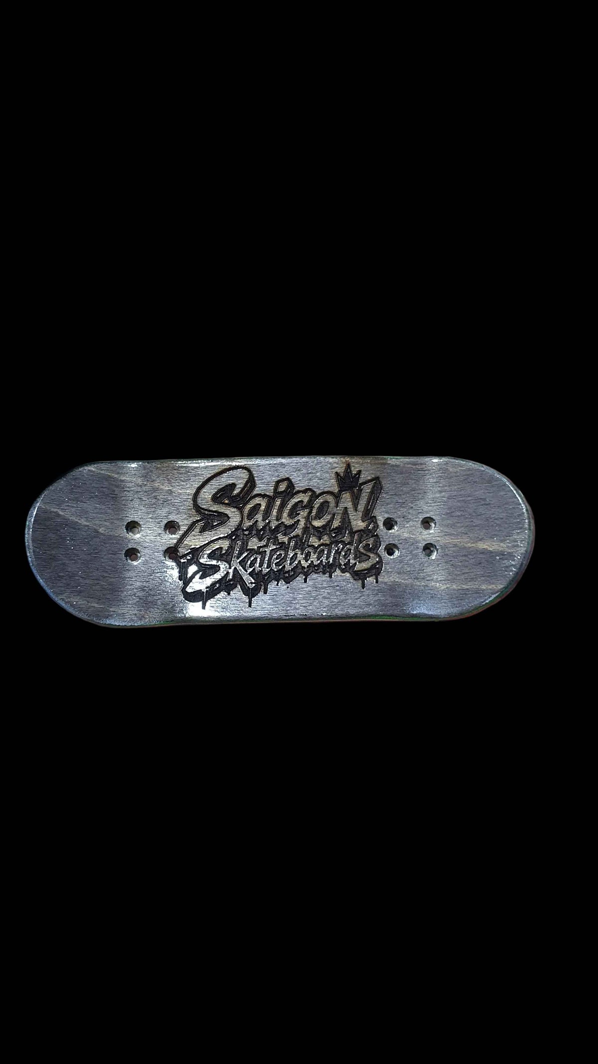 Saigon Skateboards 'Meow' 33.3mm Fingerboard Deck – Elevate Your Fingerboarding Game