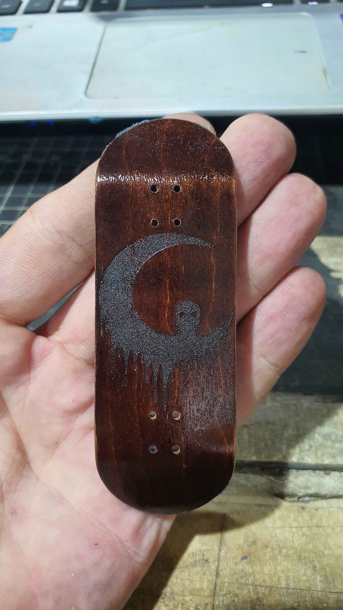 Cosa Nostra Fingerboard Deck - Handcrafted 32mm Deck for Ultimate Performance