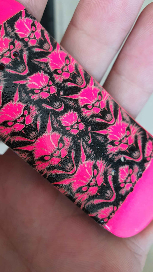 Saigon Skateboards "Pink cats" 34mm Fingerboard