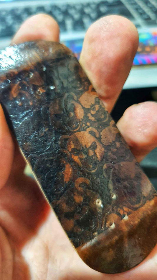 Cosa Nostra Handmade "Bears Picnic" 34mm Fingerboard. NFC enabled.