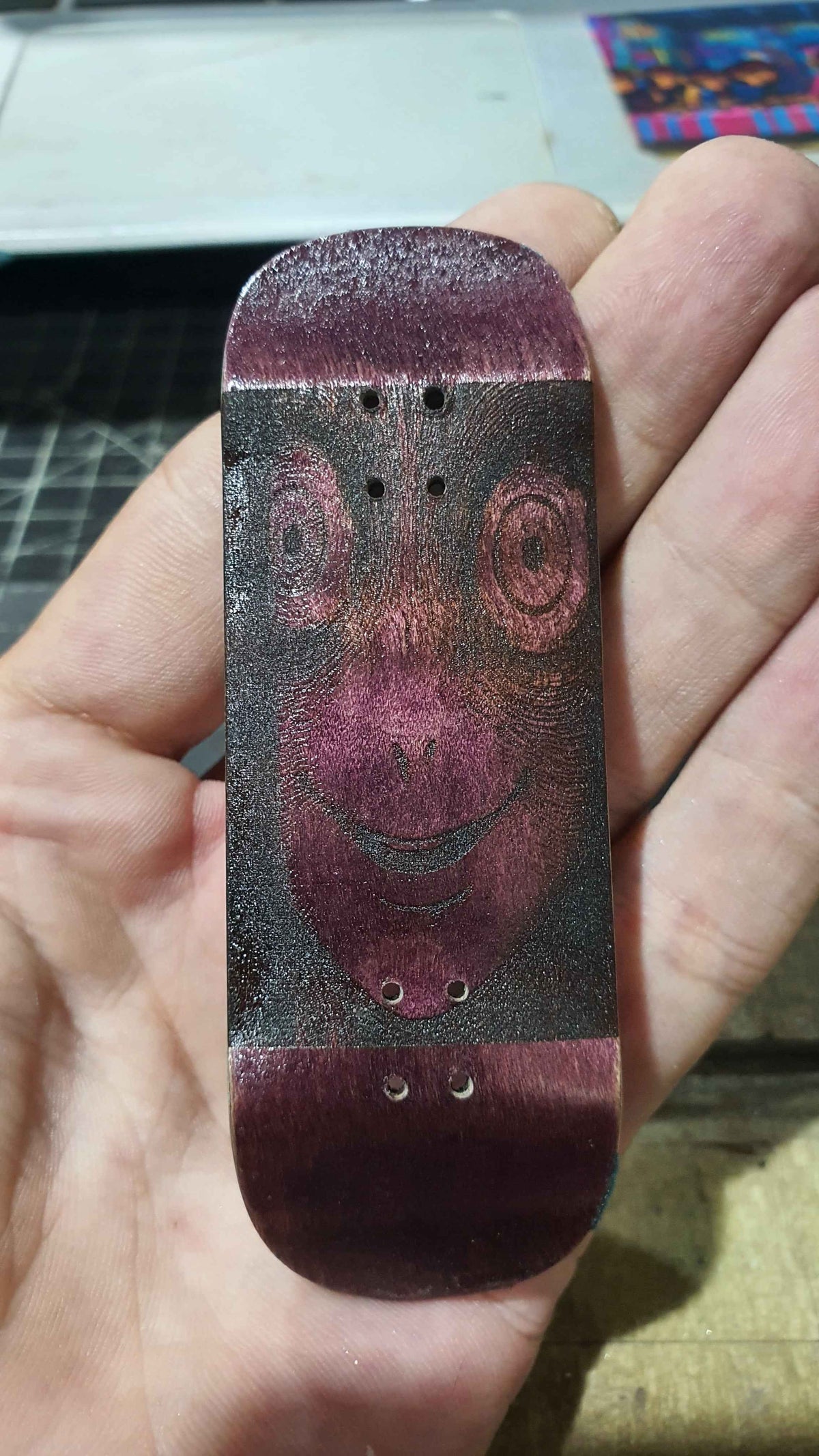 Cosa Nostra "Peek" Professional 29mm Fingerboard Deck