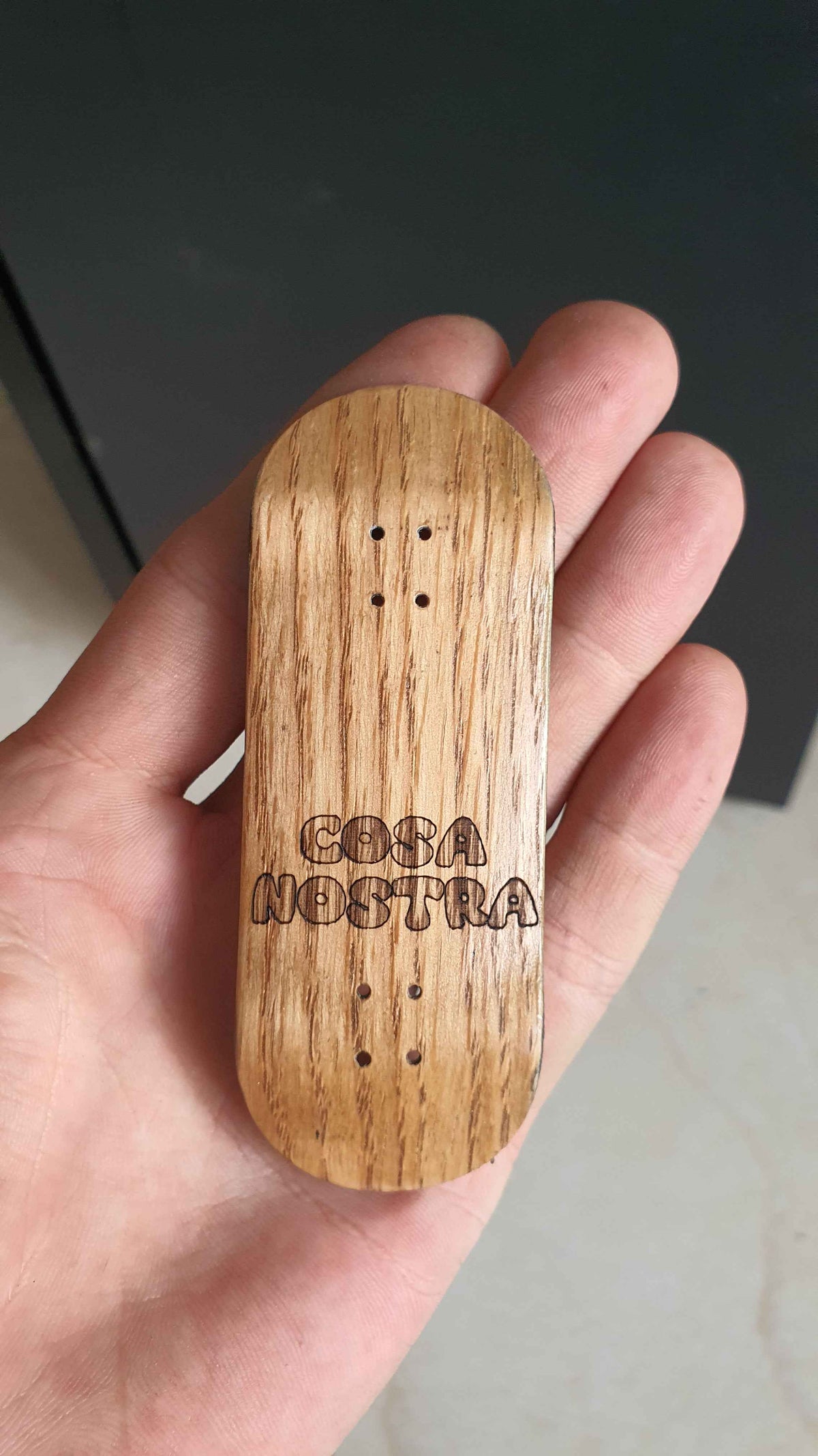 Cosa Nostra 34mmx98mm 5-ply Canadian Maple & White Oak fingerboard popsicle shape