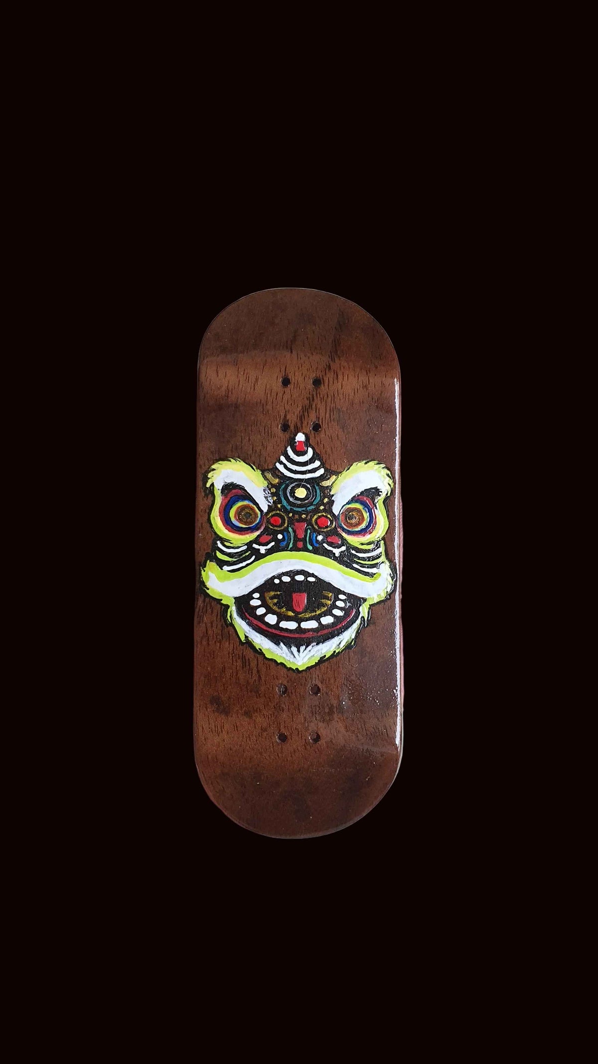 Cosa Nostra Asian Dragon Fingerboard Deck - Exclusive 34mm Artisan Quality for Unique Style