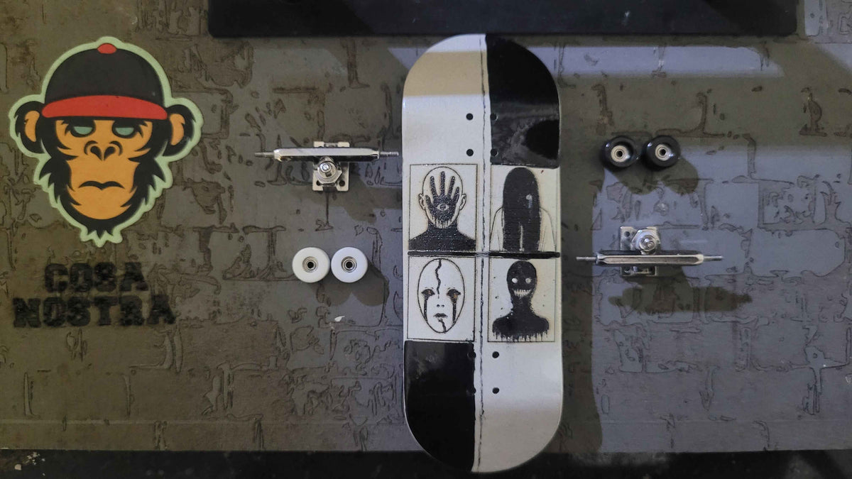 5 ply Maple Fingerboard - The Eyes dont lie - 33mm - Medium