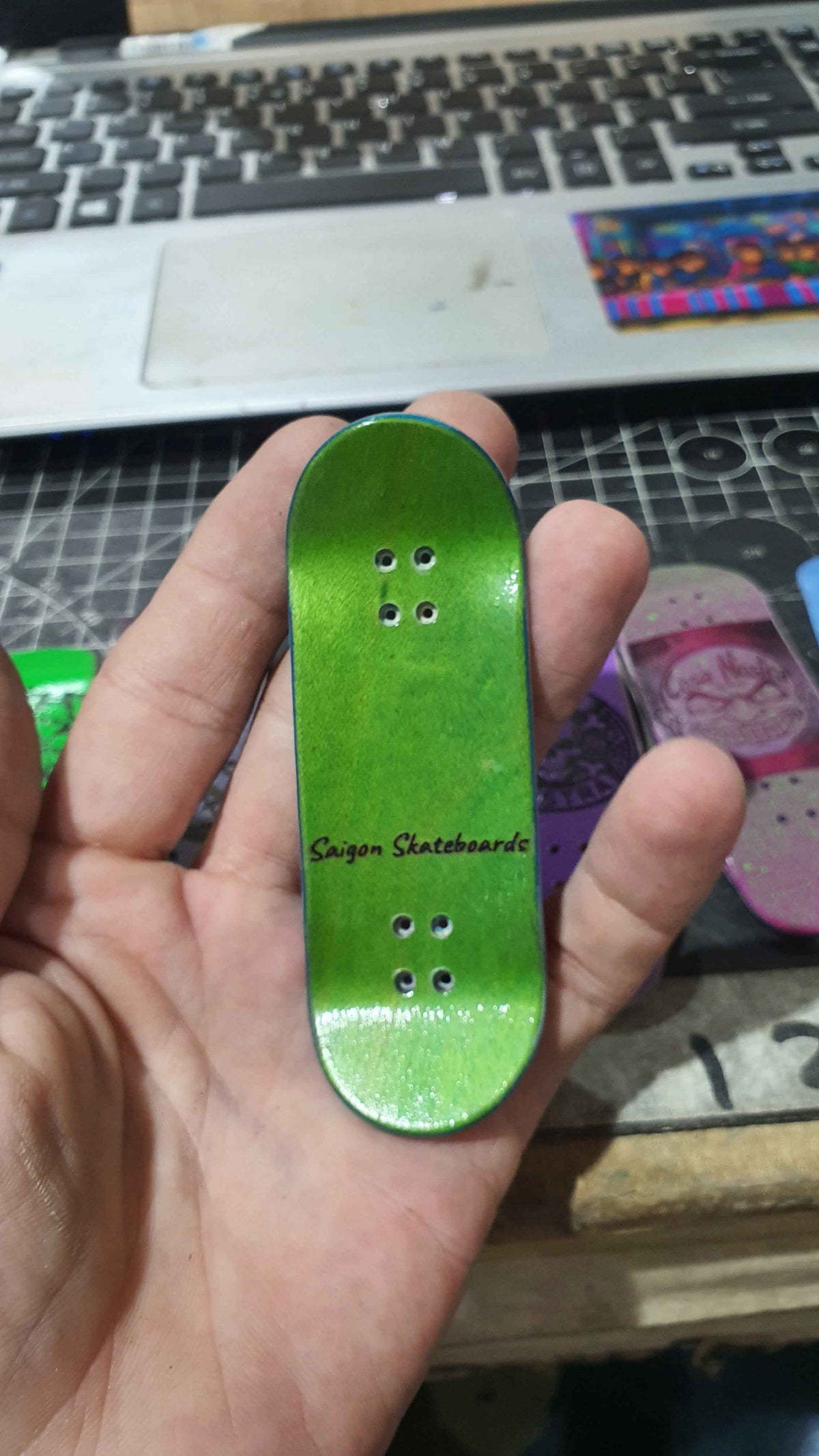 Saigon Skateboards "C.R.E.A.M" 32mm Fingerboard