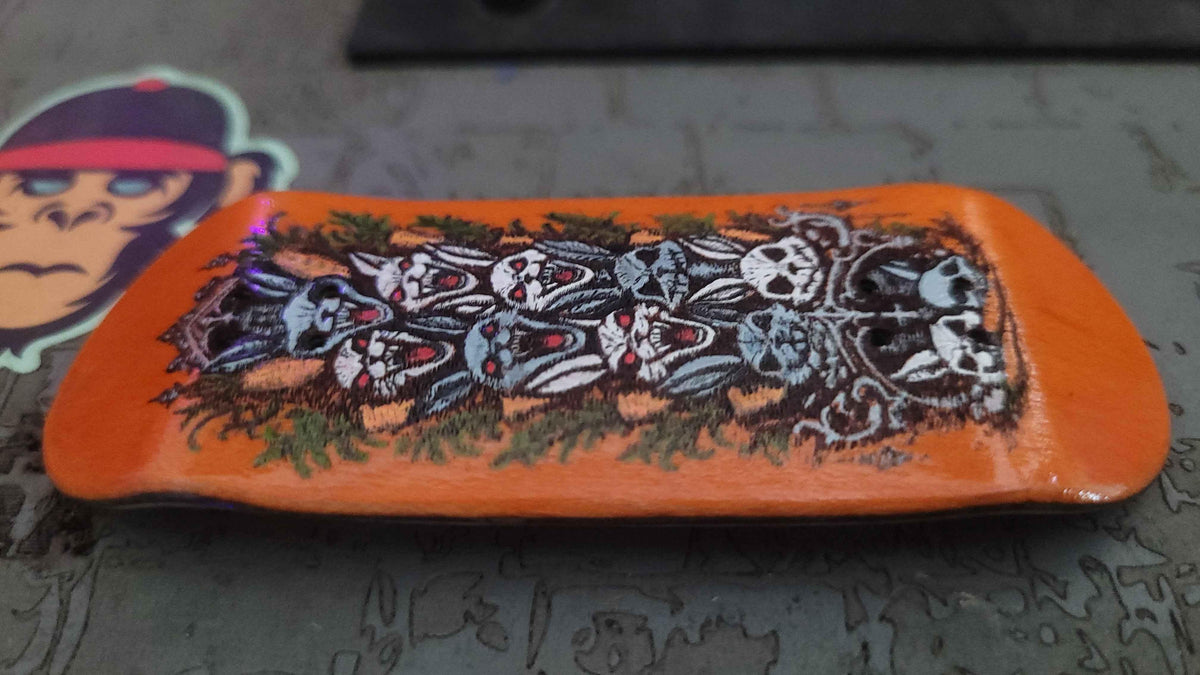 Carrot Tomb Fingerboard - Boxy - 33mm * 96mm - Medium Steep Kick