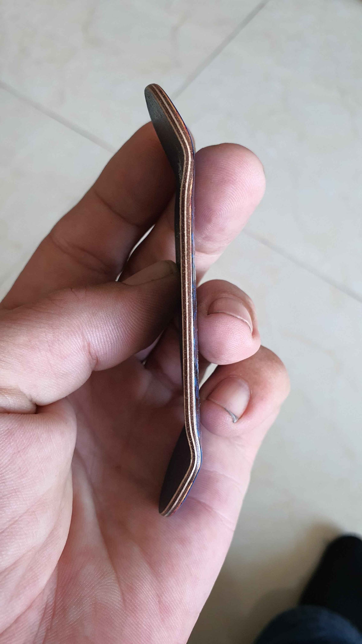 Cosa Nostra "Scream" 34mm Fingerboard. NFC Enabled.