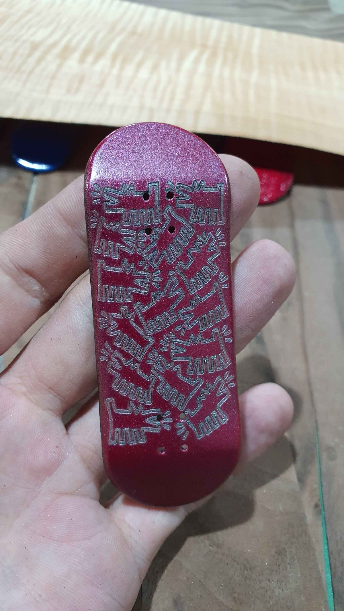 Saigon Skateboards "Dogs" 33mm Fingerboard