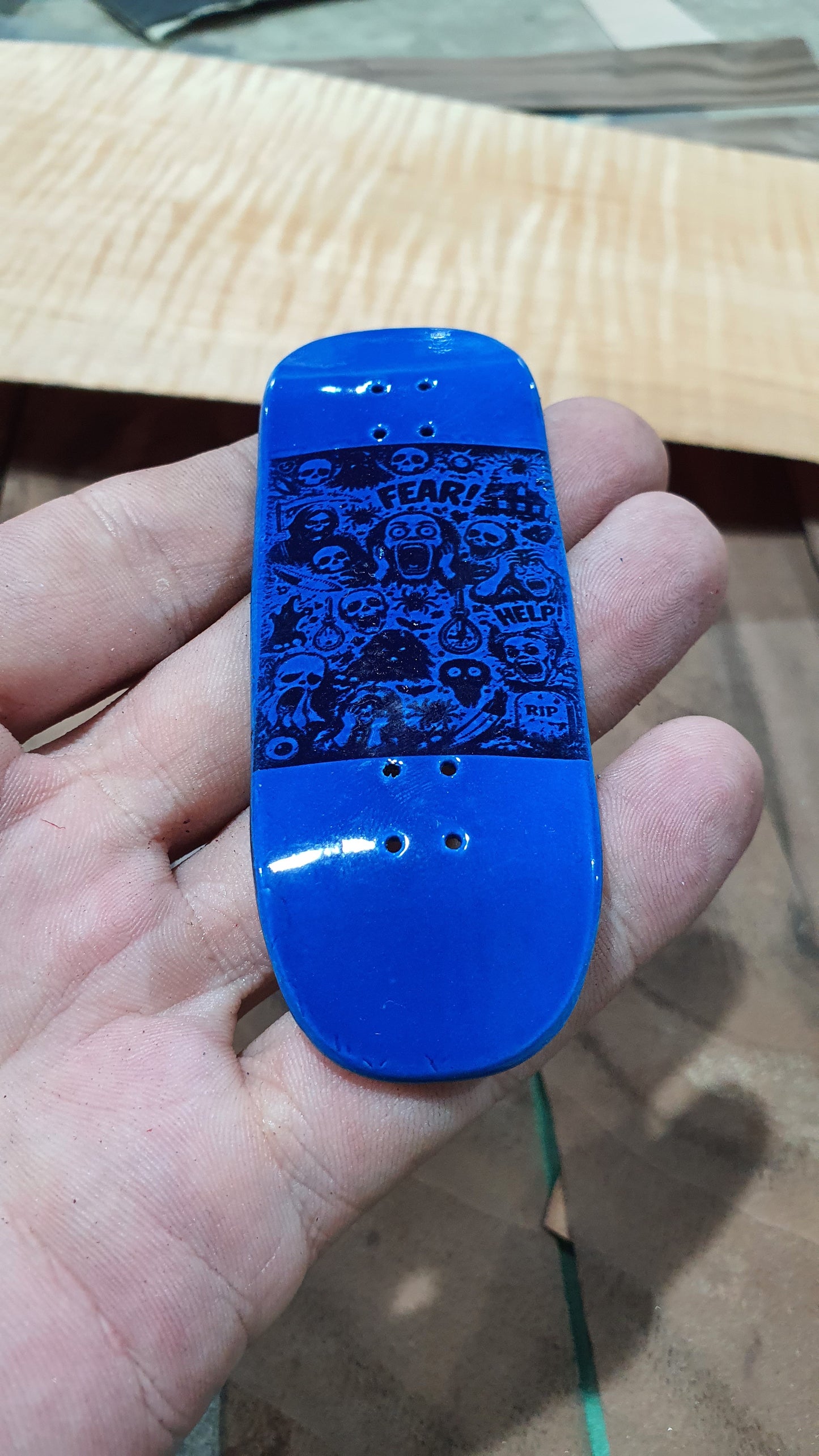 Saigon Skateboards "Fear" 32mm Fingerboard