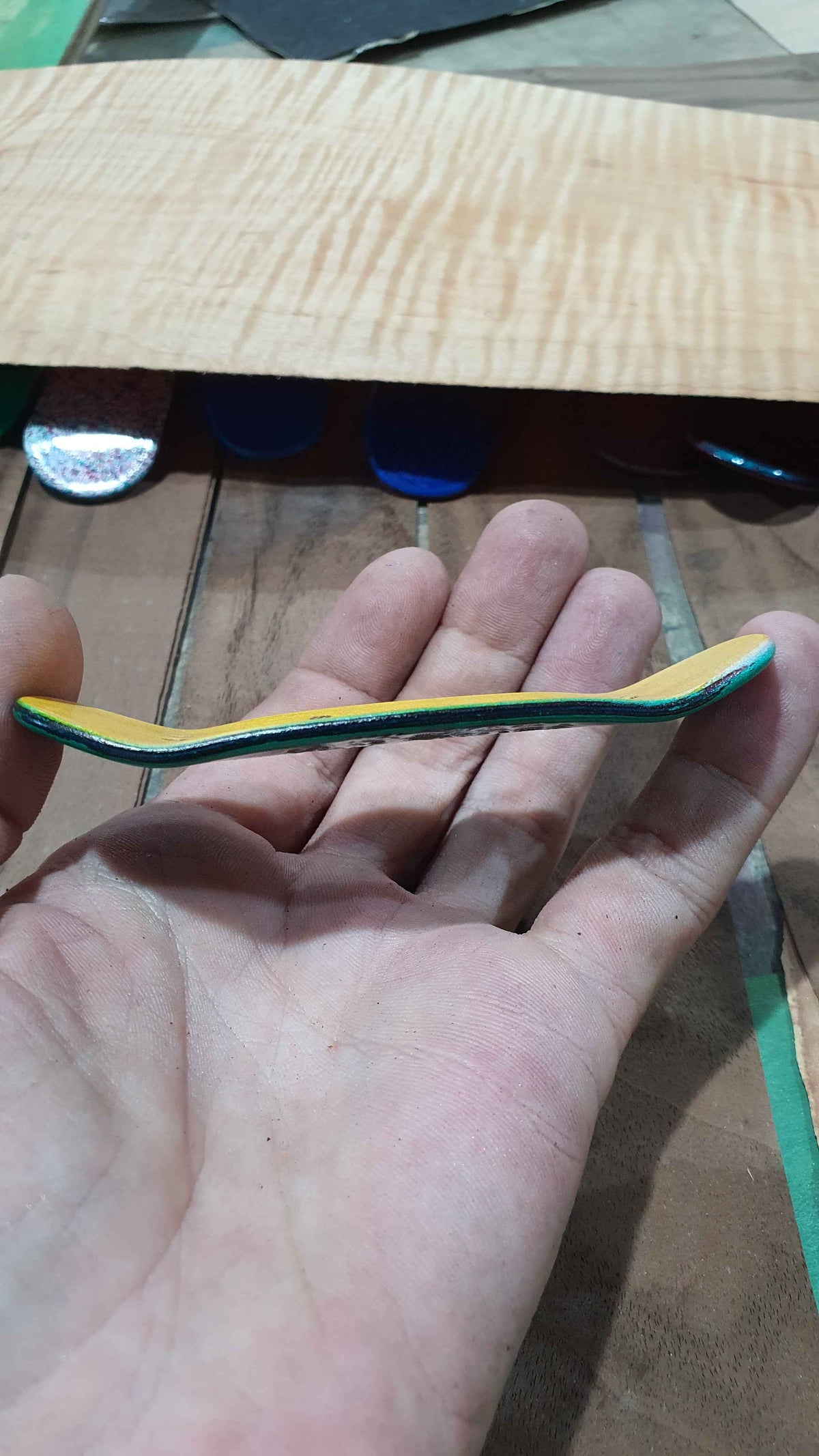 Saigon Skateboards "Masks" 32mm Fingerboard