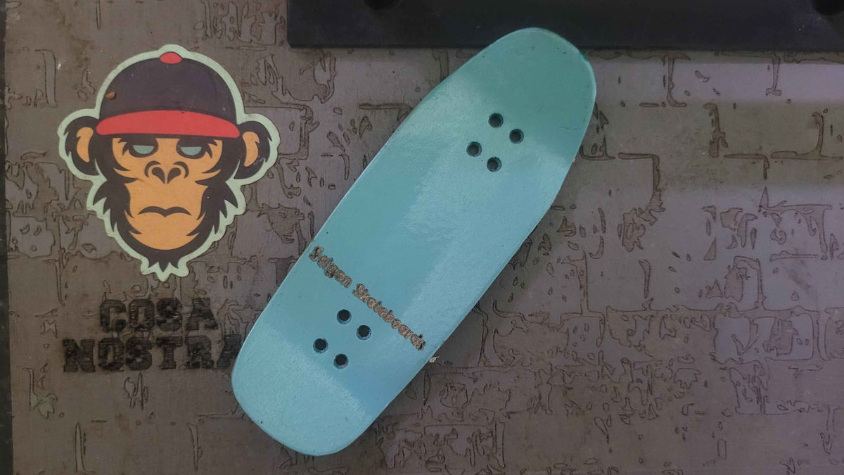 5ply Maple Fingerboard - Cyber Cat - Cruiser - Medium Steep - 34mm * 98mm