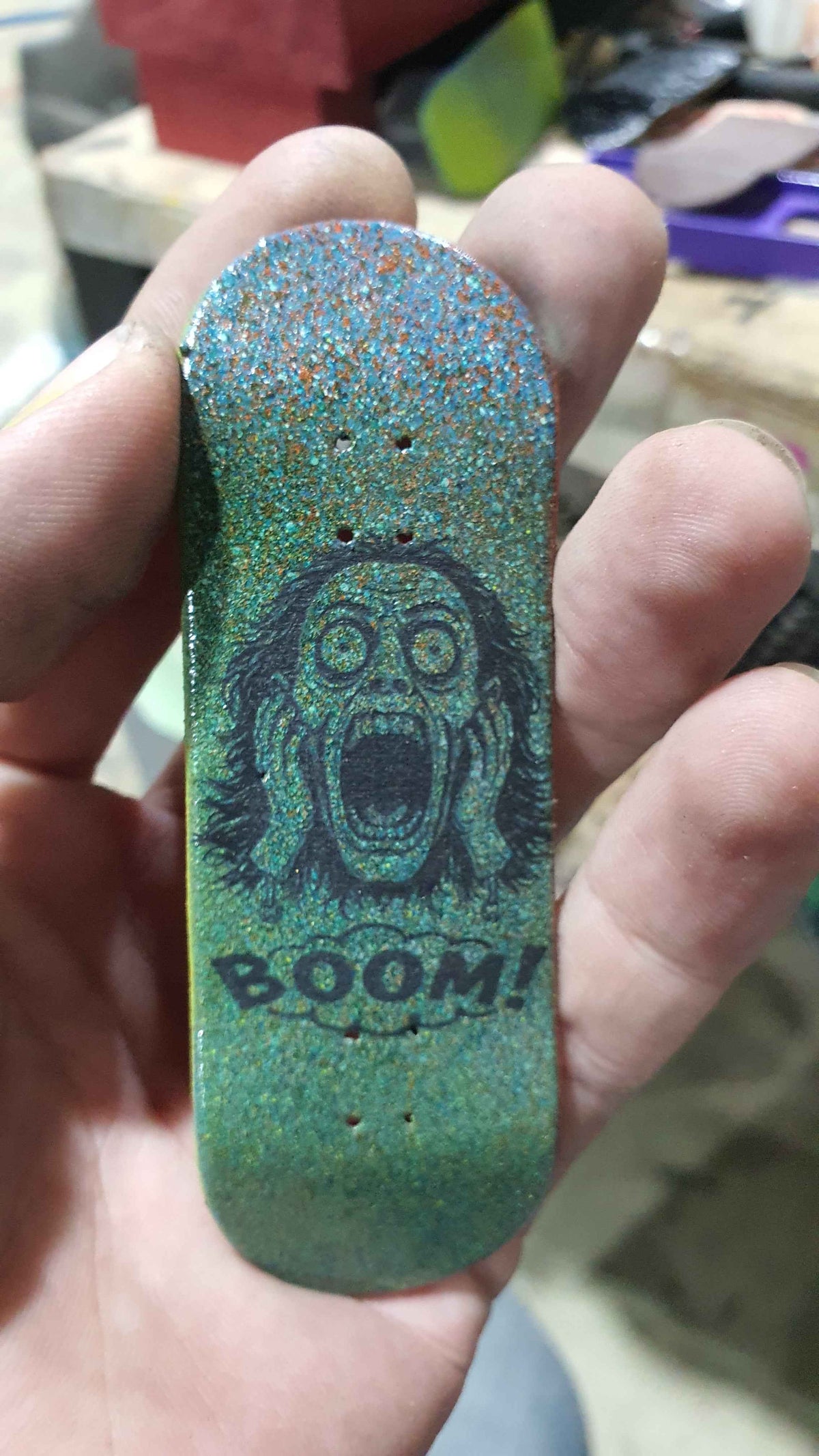 Saigon Skateboards "Boom Scream" 33mm Fingerboard