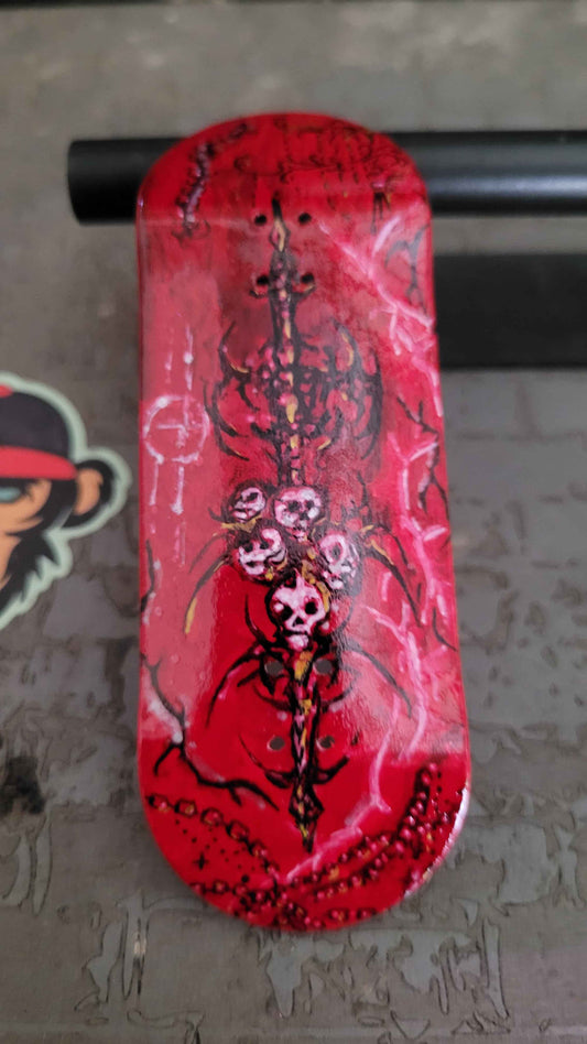 Cosa Nostra - Red Dart - 34mm Fingerboard
