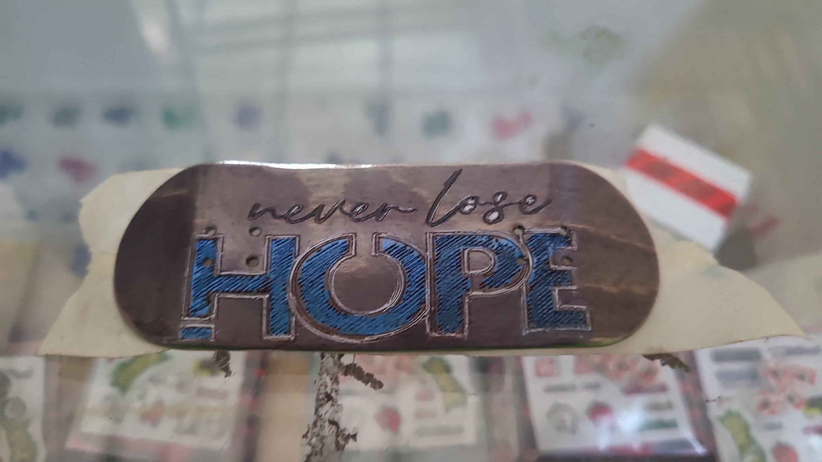 Tavola Fingerboard - Hope: Your 33mm Artisan Deck for Inspired Fingerboarding Adventures