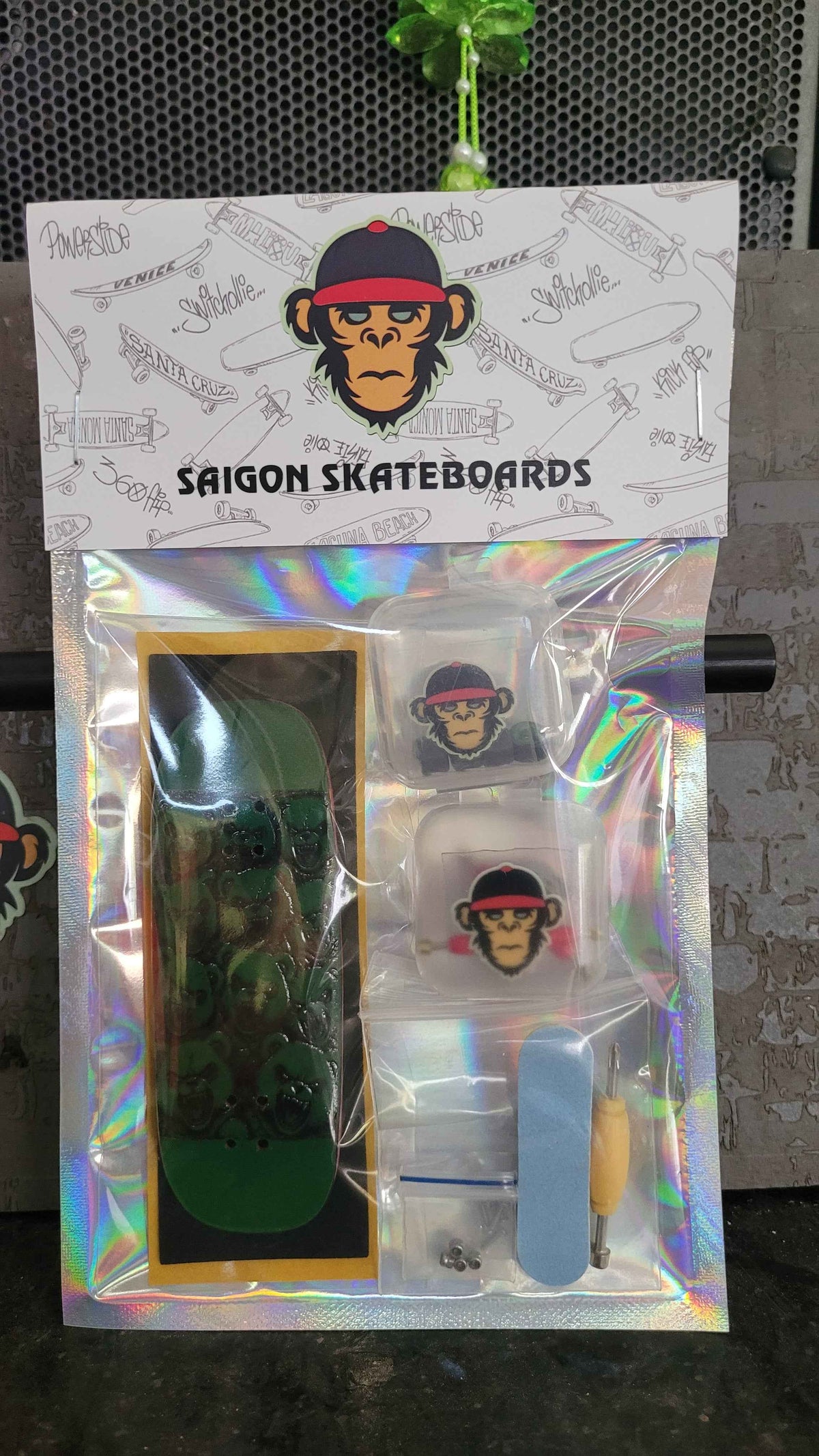 Cosa Nostra - Green Bear - 34mm Fingerboard