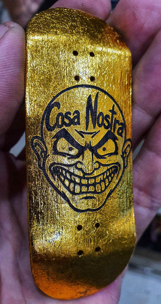 Cosa Nostra "Gold" 34mm Fingerboard