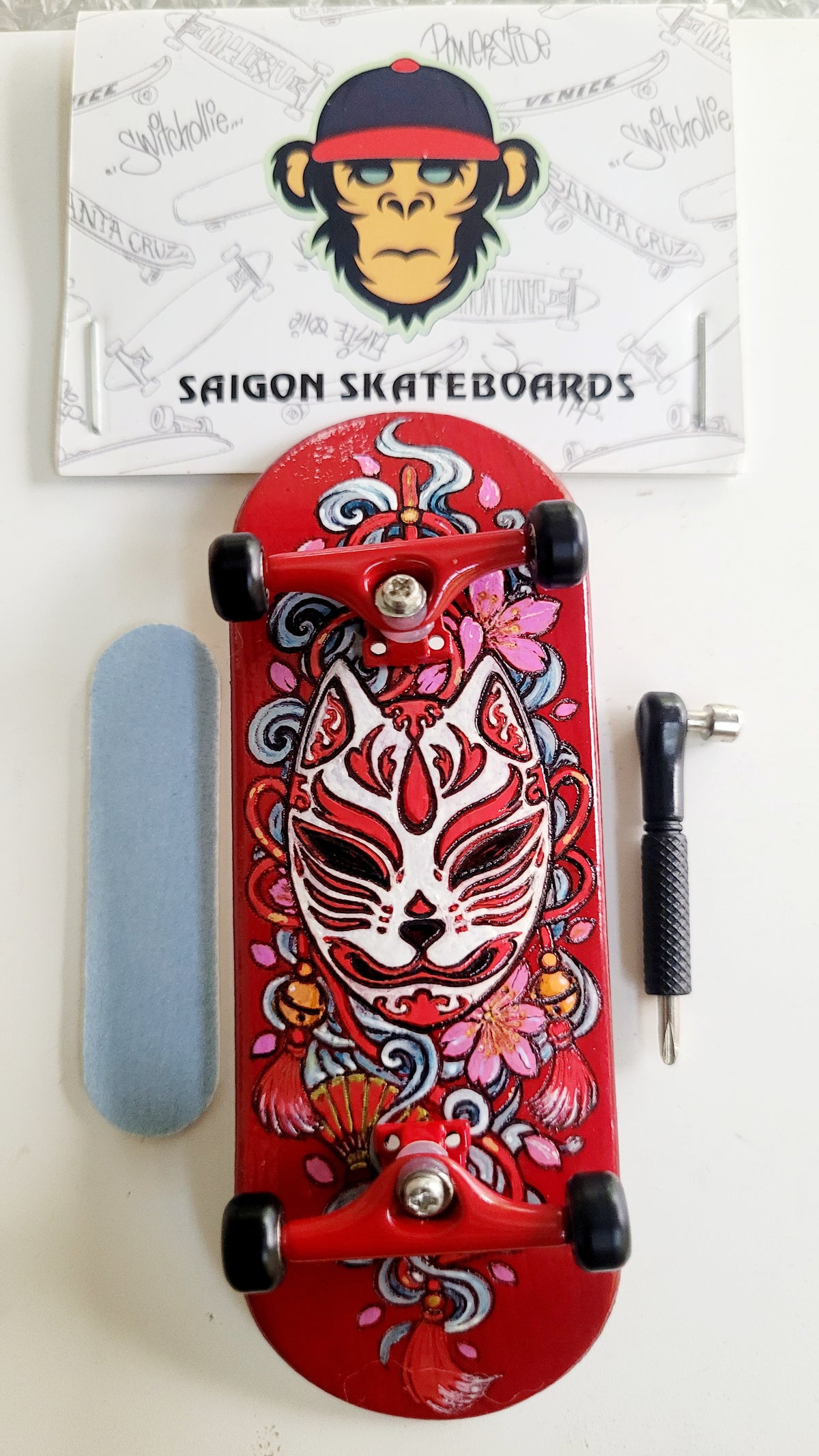 Tavola Fingerboard - Kitsune Sakura - 33mm - Medium