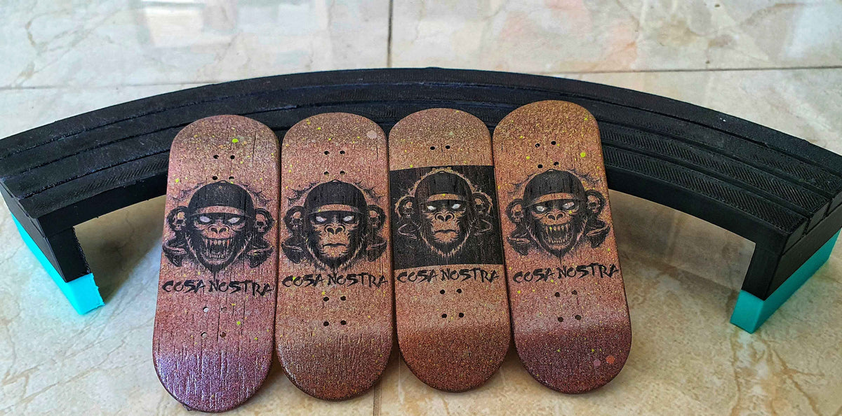 Cosa Nostra "Monkeys" 34mm Fingerboard
