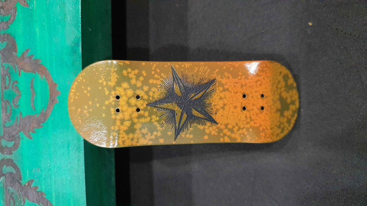 Saigon Skateboards "Rust" 34mm Fingerboard Deck