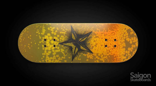 Saigon Skateboards "Rust" 34mm Fingerboard Deck