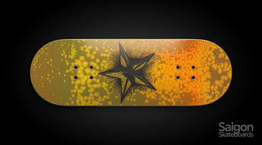 Saigon Skateboards "Rust" 34mm Fingerboard Deck