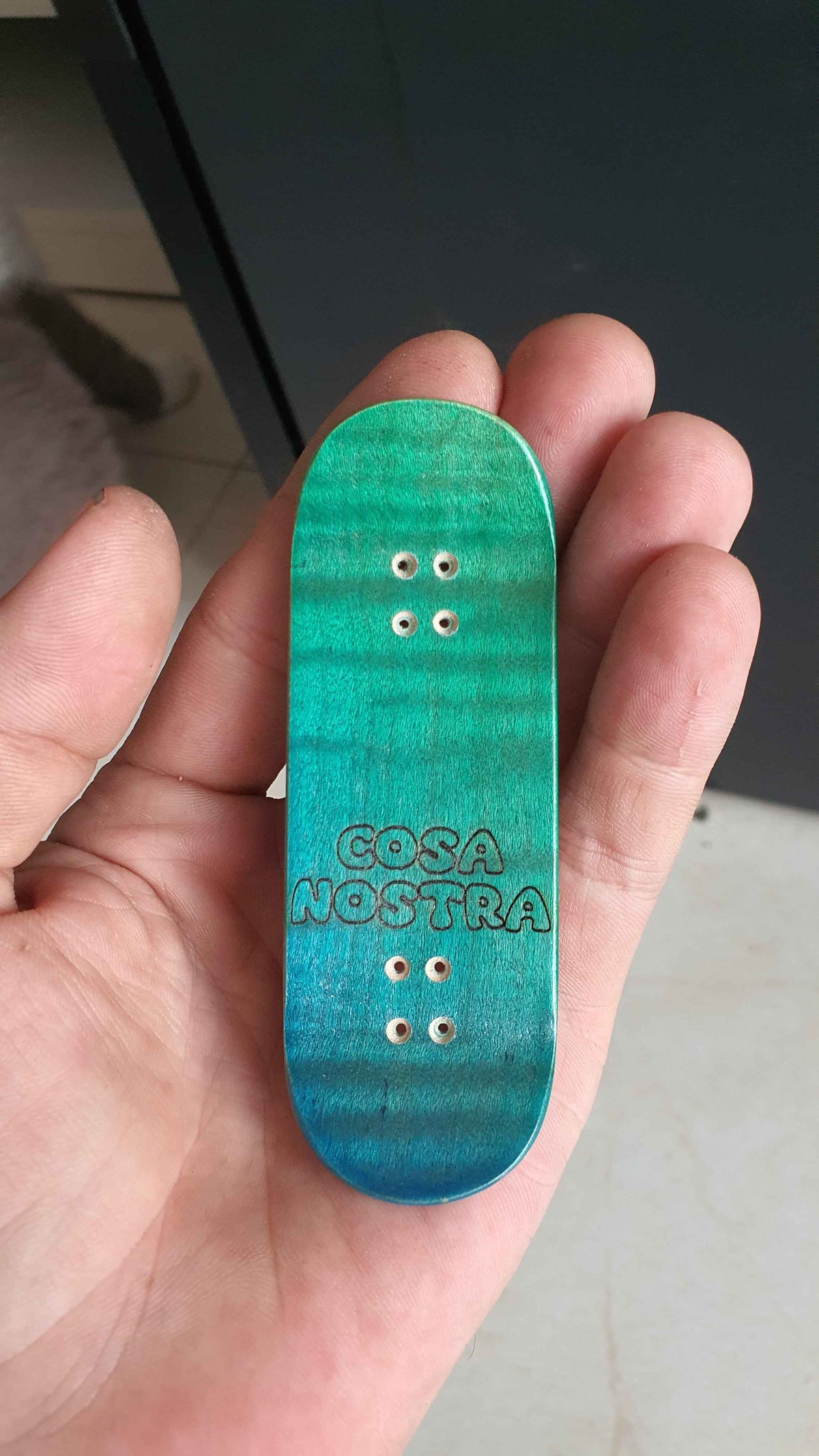 Cosa Nostra 32mmx98mm 5-ply Canadian Maple & Spalted Fingerboard Popsicle Shape