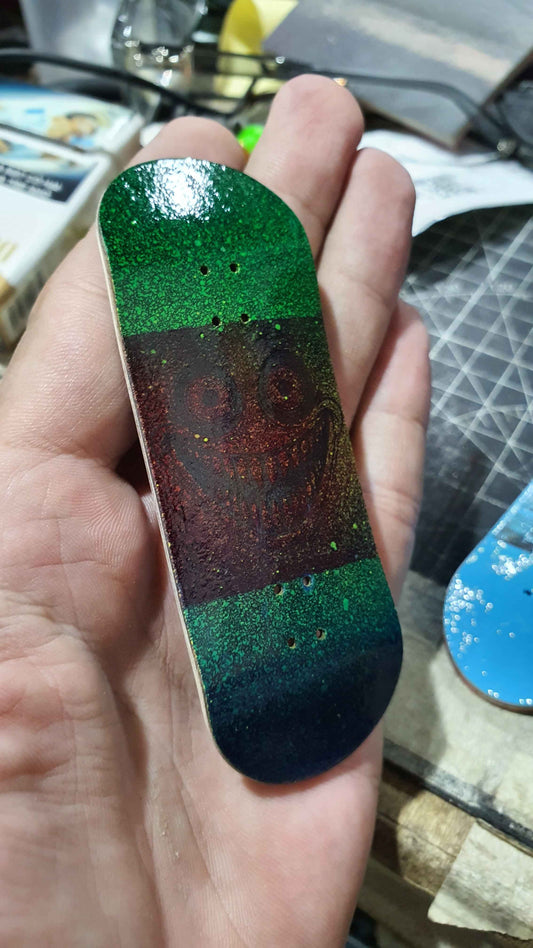 Saigon Skateboards 5-ply Canadian Maple Fingerboard 34mmx98mm Popsicle shape