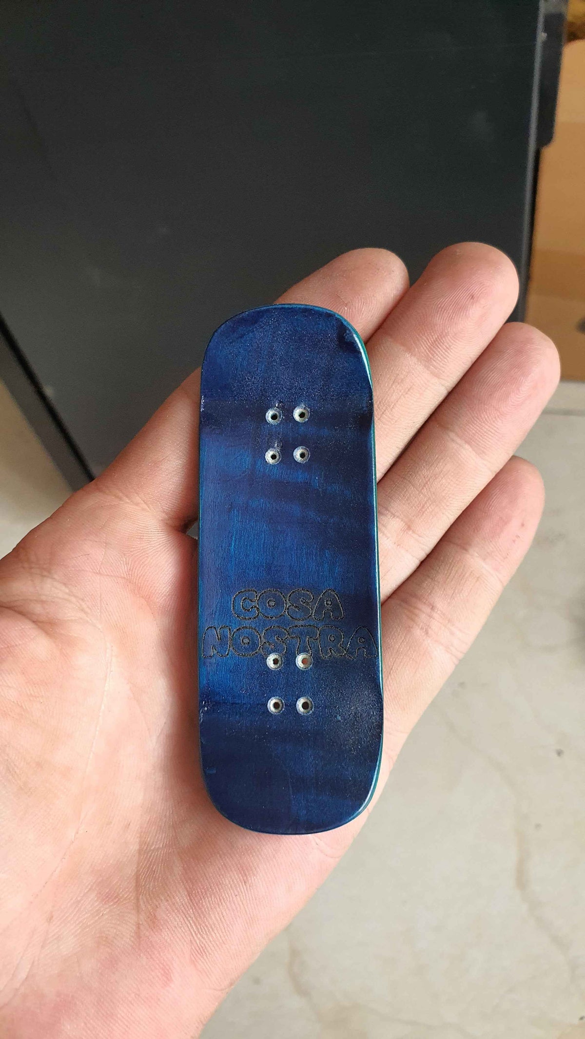 Cosa Nostra 34mmx98mm 5-ply Canadian Maple & White Oak Fingerboard Boxy Shape