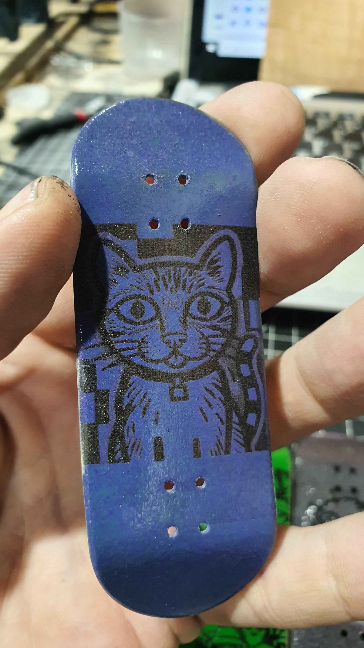 Saigon Skateboards 5-ply Canadian Maple Fingerboard "Catskills"