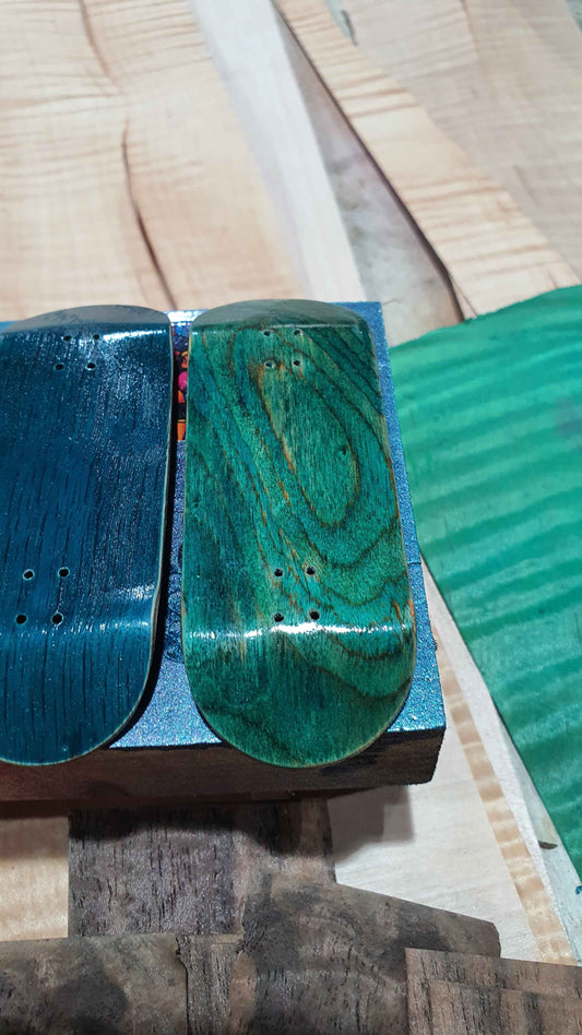Cosa Nostra "Blue" 34mm Fingerboard. NFC Enabled