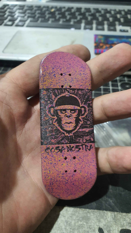 Saigon Skateboards 5-ply Canadian Maple Fingerboard with Cosa Nostra logo