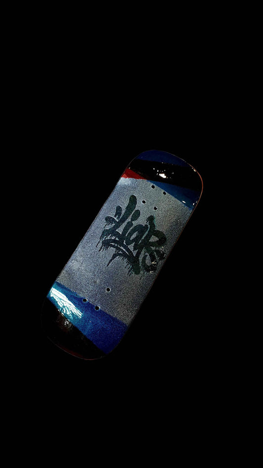 Cosa Nostra Handmade Custom "Liar" 34mm Fingerboard Deck