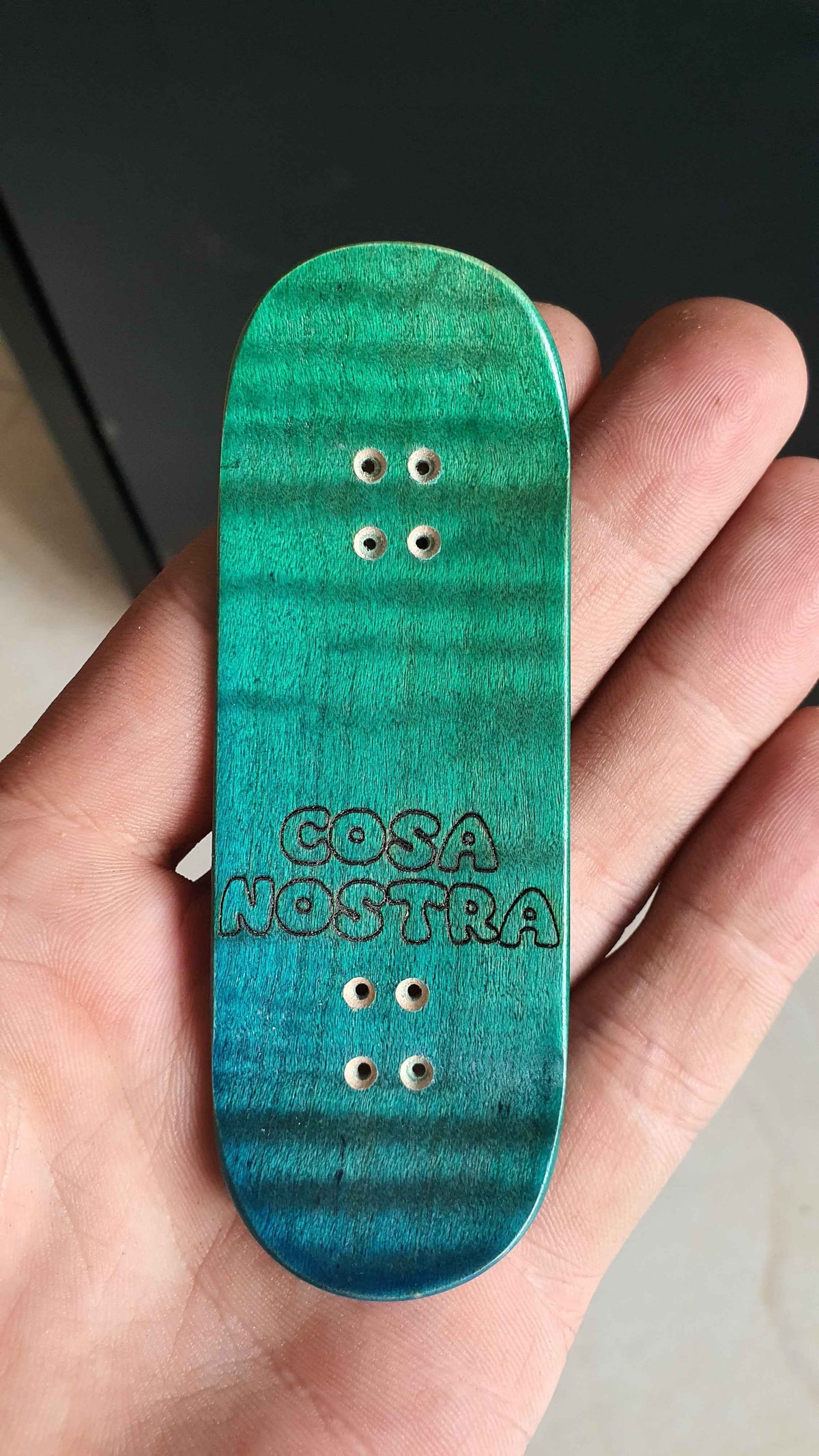 Cosa Nostra 32mmx98mm 5-ply Canadian Maple & Spalted Fingerboard Popsicle Shape
